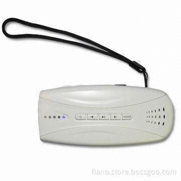 4,400mAh Fashionable Power Bank with Torch and Radio, Long Standby Time